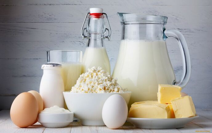 Sữa và các sản phẩm từ sữa để ngăn ngừa chứng bất lực